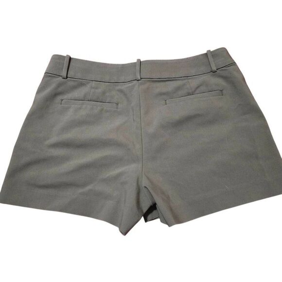 Ann Taylor LOFT Olive Stretch Chino Trouser Shorts - Picture 3 of 3